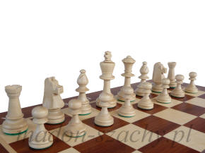 pezzi degli scacchi scolpiti in marmo, magnetici, produttore di tornei Polonia