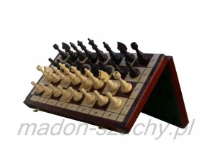 Scacchi magnetici in legno pieghevoli
